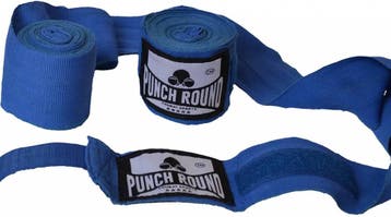 PunchR™ Punch Round™ Perfect Stretch Bandages Blauw 260 cm, Verzenden, Nieuw, Overige, Vechtsportbescherming