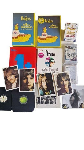 Beatles - Various Box Sets of CDs DVDs VHS + cassettes +
