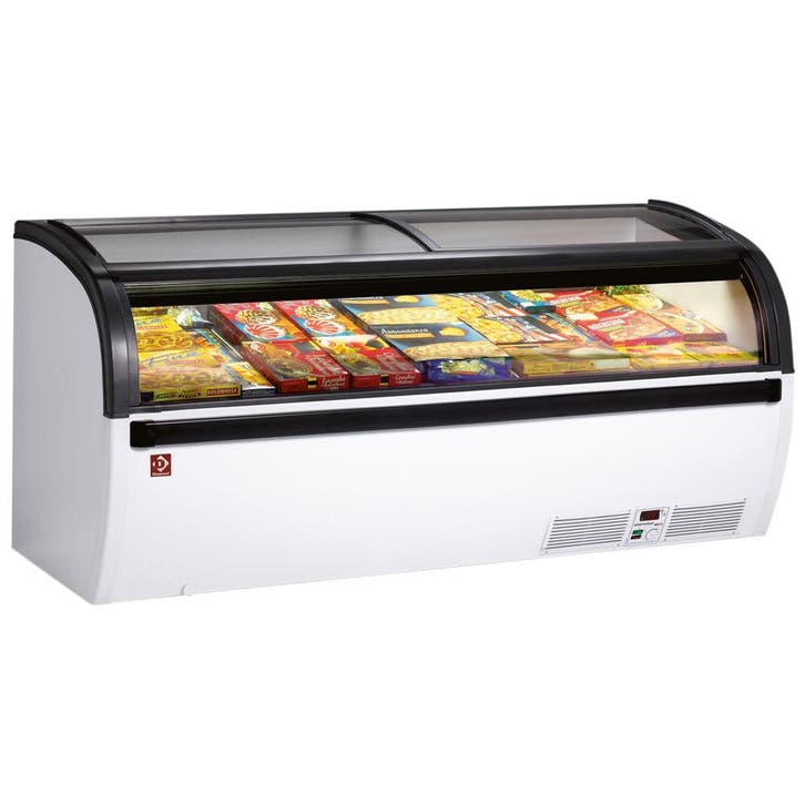 Panoramische diepvriezer schuifglas deuren, Zakelijke goederen, Horeca | Keukenapparatuur, Koelen en Vriezen, Verzenden