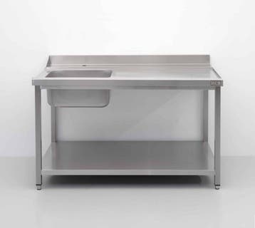 Table dalimentation HCB en acier inoxydable avec évier de, Verzenden
