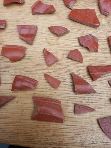 Oud-Romeins Terracotta lot of pottery shards - 5 cm (Zonder