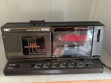 TEC - 902URC Draagbare cassettespeler, Nieuw