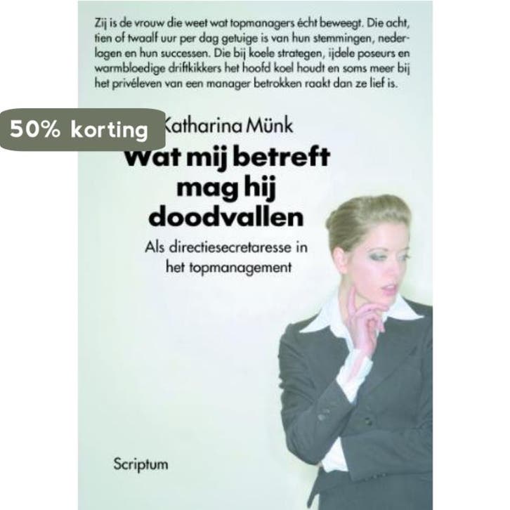 En morgen maak ik hem af 9789055945900 K. Münk, Livres, Économie, Management & Marketing, Envoi