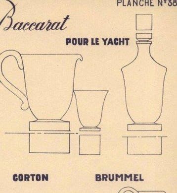 Baccarat - Tafelservies - Voor de jacht - Kristal