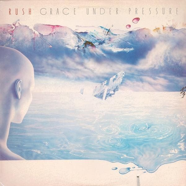 Rush – Grace Under Pressure (LP, 1984), Cd's en Dvd's, Vinyl | Rock, Gebruikt, Verzenden