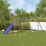 vidaXL Speelhuis geïmpregneerd grenenhout, Verzenden, Nieuw