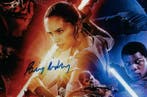 Star Wars - Daisy Ridley Rey - 25x40 cm Photo Signed in, Nieuw