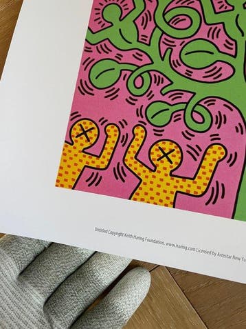 Keith Haring (after) - Untitled, Copyright Keith Haring