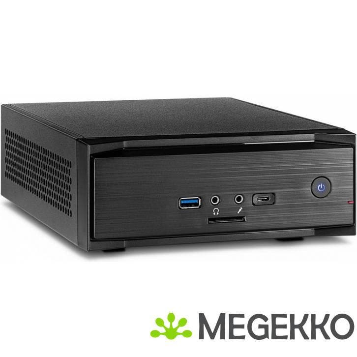 Inter-Tech MW-01 II ITX-Tower Zwart, Computers en Software, Computerbehuizingen, Nieuw, Verzenden