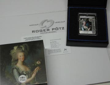 Frankreich 10 Euro zilver 2023 Marie Antoinette Pp zilver, Verzenden
