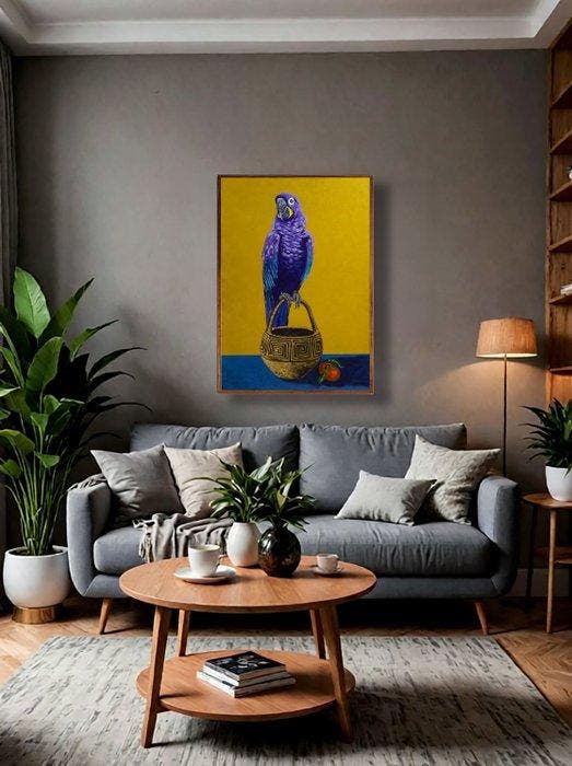 Claudio Conde - Descanso sobre la mesa - XL, Antiek en Kunst, Kunst | Schilderijen | Modern