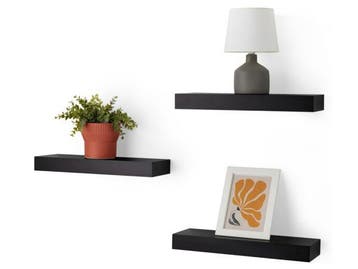 Veiling - Houten zwevende wandplanken, 40,1 x 12,7 x 4,6 cm,, Gebruikt