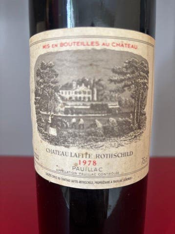 1978 Chateau Lafite Rothschild - Pauillac 1er Grand Cru