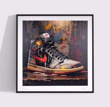 SKE (XXI) - Air Legend Graff Style, Antiek en Kunst