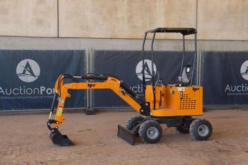 Veiling: Minigraver JPC HT10 Diesel 7kW 2025 Nieuw, Ophalen