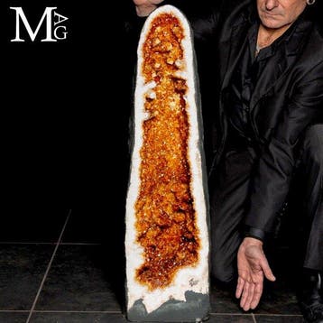 Madeira Citrienkwarts - Topkwaliteit - Exclusieve Geode