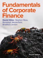 Fundamentals of Corporate Finance 4e 9781526848628, Verzenden, Gelezen, David Hillier