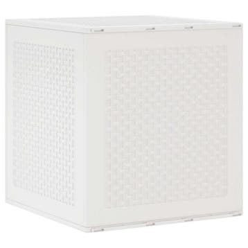 vidaXL Opbergbox met opslag Wit 55 x 53 x 57 cm, Verzenden, Nieuw