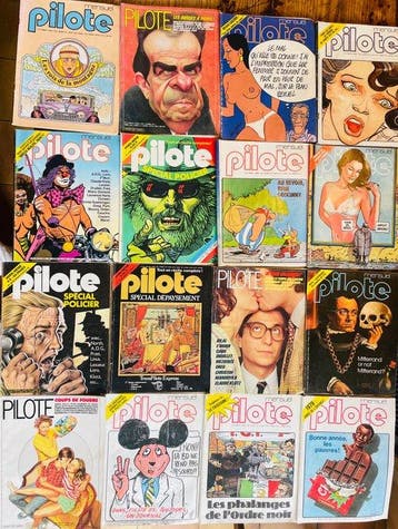 Pilote (magazine) - 50 Tijdschriften - Eerste druk -, Boeken, Nieuw