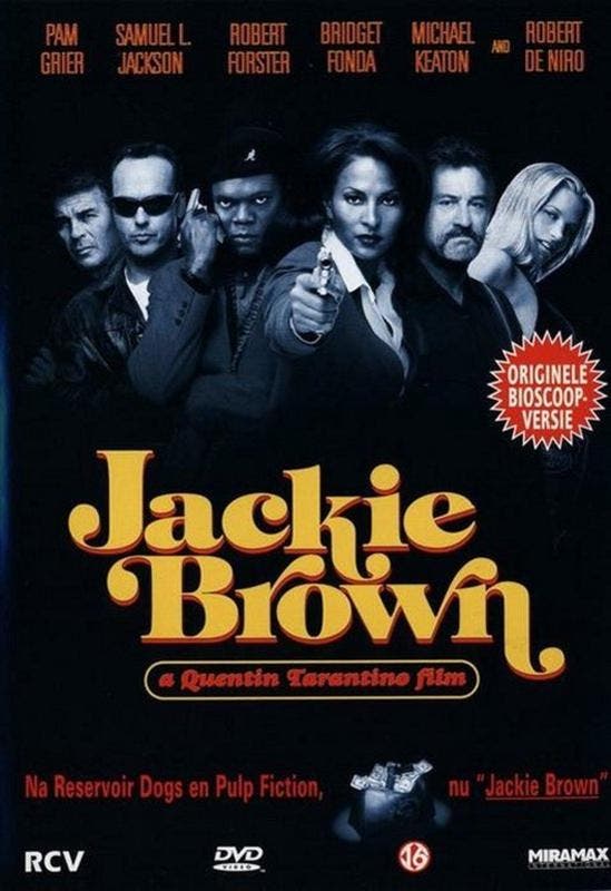 Jackie Brown (dvd tweedehands film), CD & DVD, DVD | Action, Enlèvement ou Envoi
