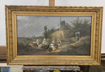 Alexandre René Veron (1826-1897) Attributed to - Paisaje