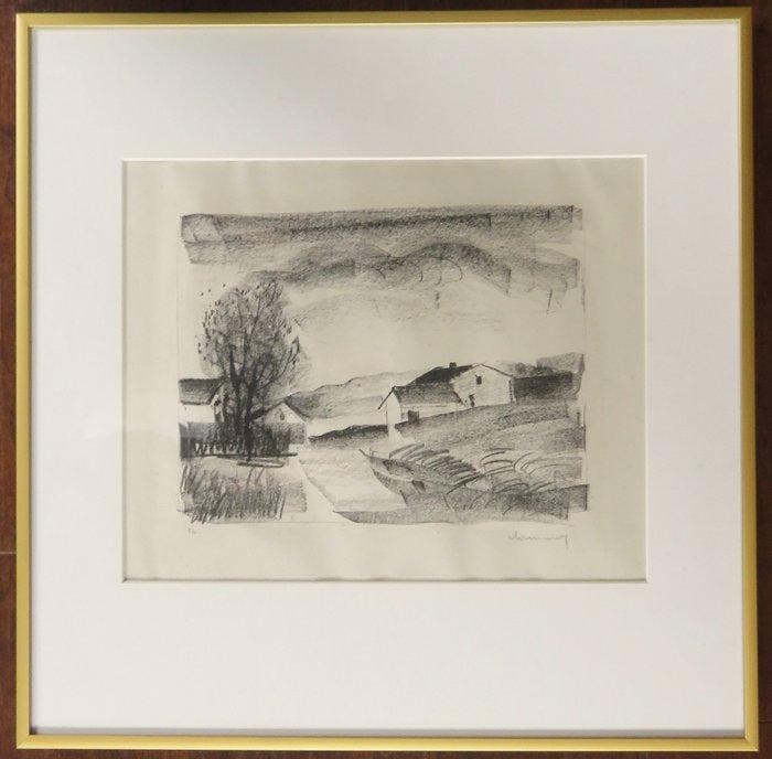 Maurice De Vlaminck (1876-1958) - RARE Maurice de Vlaminck, Antiquités & Art, Antiquités | Autres Antiquités
