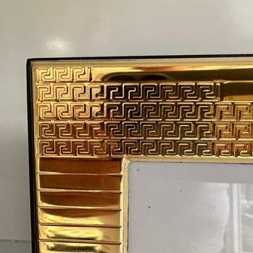 Rosenthal - Versace - Fotolijst- VHF2 - Goudkleurige, Antiek en Kunst