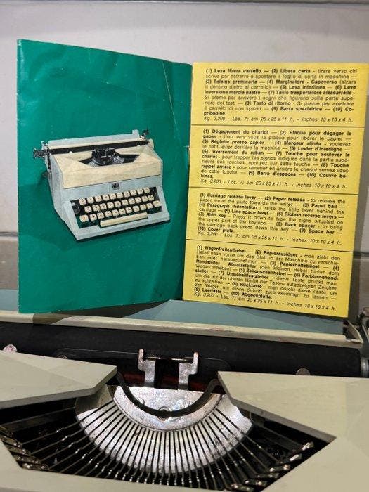 Alba-Antares - Typemachine - 1960-1970, Antiquités & Art, Art | Objets design