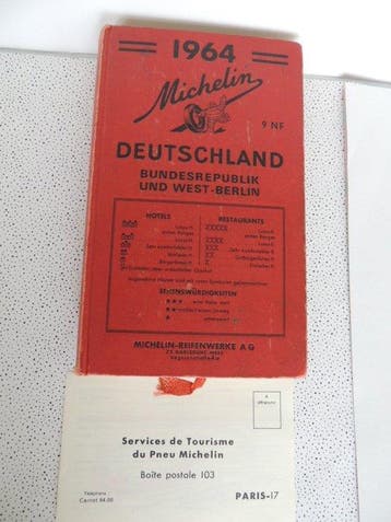 Guide Michelin Rouge - Deutschland. Bundesrepublik Und