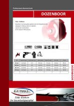 Dozenboor / klokboor voor Steen - Beton-blokken en Snelbouw, Verzenden, Nieuw