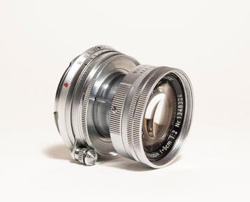 Leica Summicron-M F2.0 50mm (1956) Meetzoeker camera