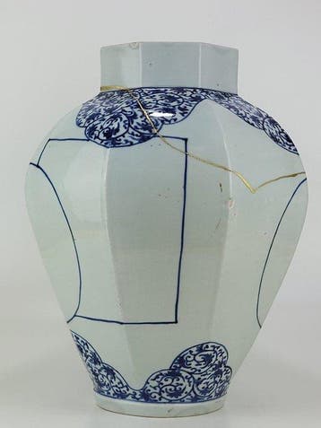 Vaas - Porselein - Japan - Edo Periode (1600-1868) -