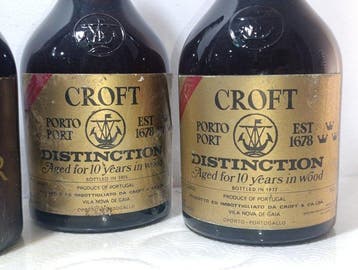 Croft Distinction 10 years old Tawny (2x), Particular Tawny, Collections, Vins