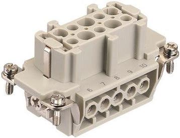 Harting Han E Connecteur Femelle À 10 Positions -, Bricolage & Construction, Verzenden