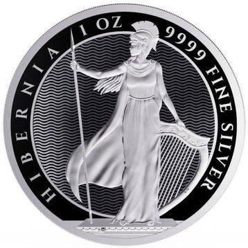 Niue. 5 x 2024 1 oz $2 NZD Niue Hibernia Silver Coin BU (In