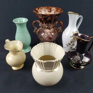 West Germany - 1950-60 - Jasba , Tönnieshof - Vase (6) -