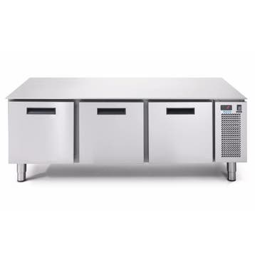 Koelwerkbank | LINEAR | Laag Model | 250L | 3 Laden (1/1, Verzenden, Nieuw in verpakking