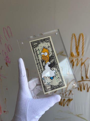 Alan Stefanov (1999) - Hidden Fortune 1 dollar bill - NO