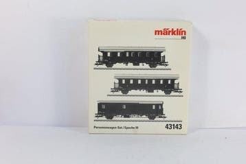 Märklin H0 - 43143 - Modeltrein personenwagonset (1) -, Nieuw