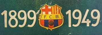 FC Barcelona - Revista El Once 1949 - comemorar as Bodas de, Nieuw