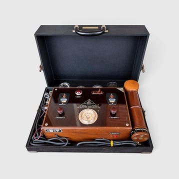 Original Geissler - Instrument médical - Type A - Bois,, Antiquités & Art
