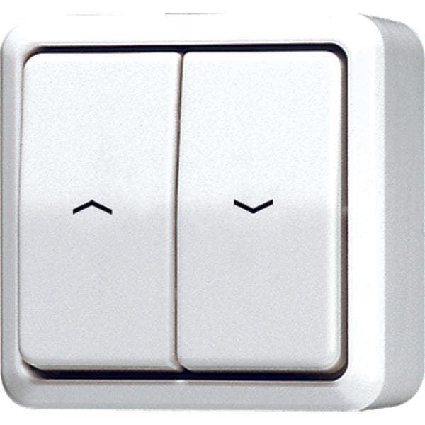 Jung AP600 Interrupteur Pour Stores Vénitiens - 639VAWW, Doe-het-zelf en Bouw, Elektriciteit en Kabels, Verzenden