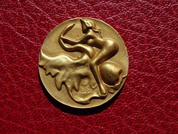 Salvador Dali (1904-1989) - sculptuur, Leda Sex with Swan -, Antiquités & Art, Antiquités | Autres Antiquités