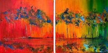 Cristina Talea - FAIRY TALE - 2 panels