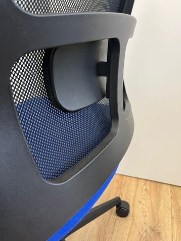 Refurbished Ahrend 2020 Verta Blauw, Inclusief Garantie, Zo goed als nieuw, Bureaustoel, Ergonomisch, Verzenden