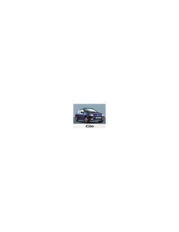 1997 RENAULT CLIO INSTRUCTIEBOEKJE NEDERLANDS