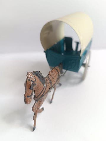 Paya - Blikken speelgoed - Tartana tirada por un caballo -