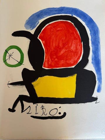 Joan Miro (1893-1983) - Tapis de Tarragona
