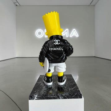 Orima Pop Art - BART Simpson Skateboard Urban Style « C », Antiquités & Art