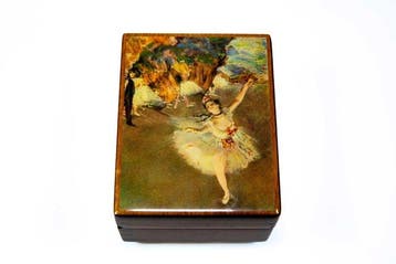 Muziekdoos speeldoos ballerina sieradenkistje Reuge - Boîte